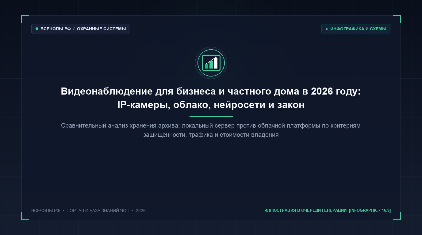 Инфографика сравнения локального регистратора NVR и облачного видеонаблюдения VSaaS